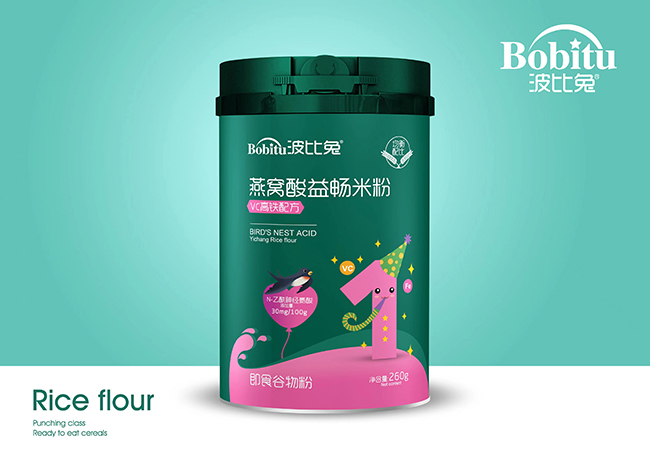 波比兔燕窩酸益暢米粉 VC高鐵配方