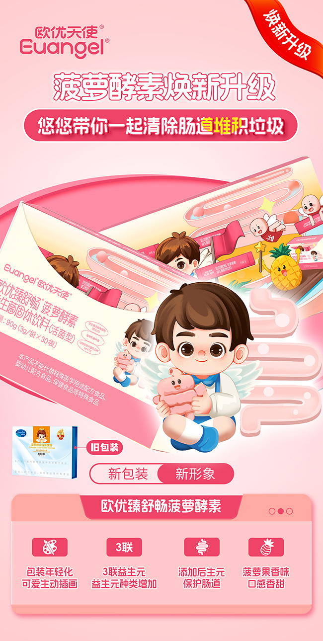 歐優(yōu)臻舒暢菠蘿酵素益生菌固體飲料全新升級.jpg 歐優(yōu)臻舒暢菠蘿酵素益生菌固體飲料全新升級.jpg