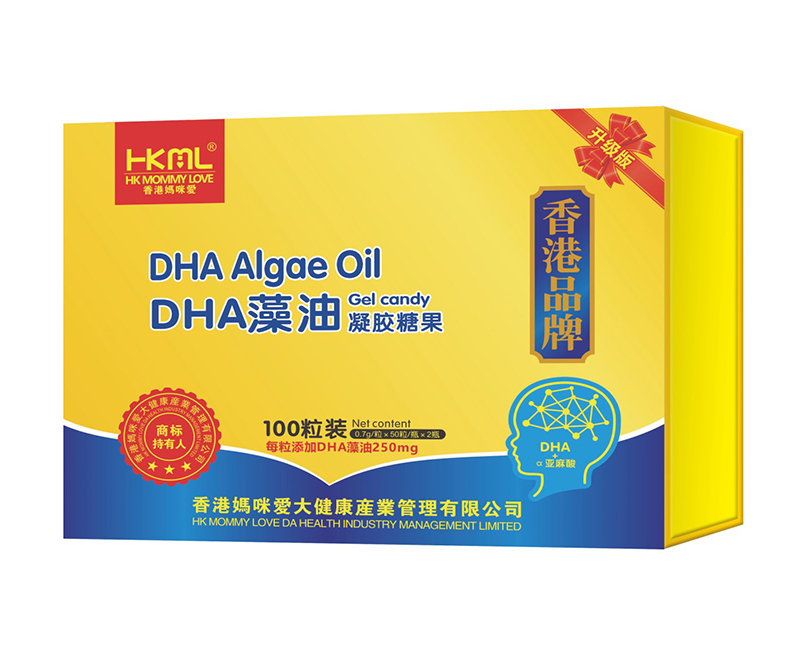 香港媽咪愛DHA藻油凝膠糖果