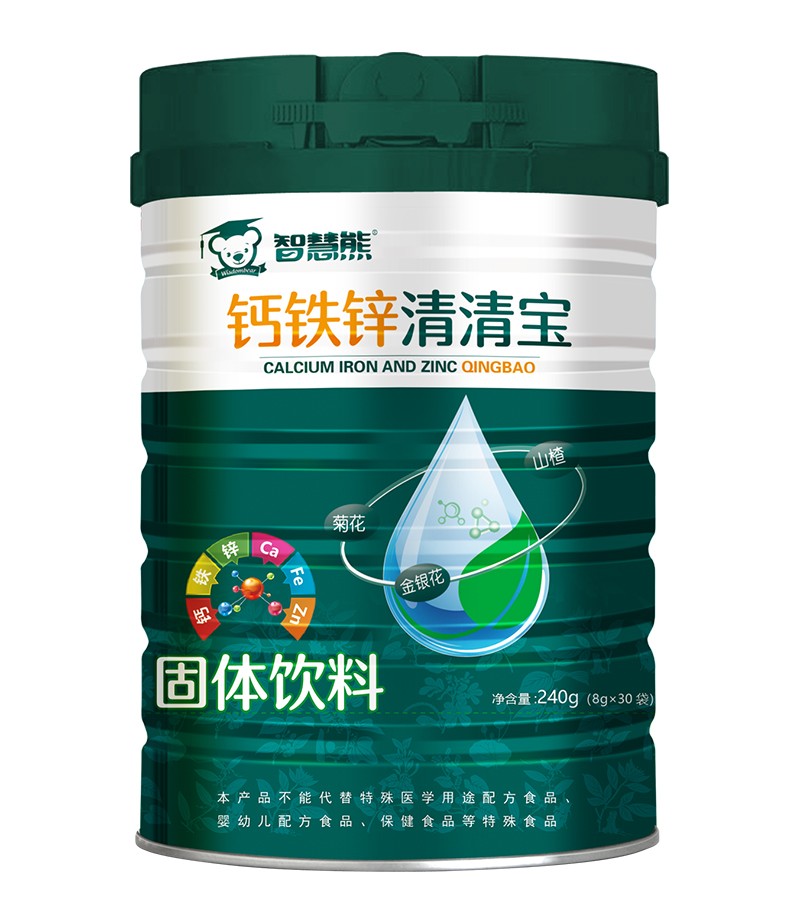 智慧熊鈣鐵鋅清清寶