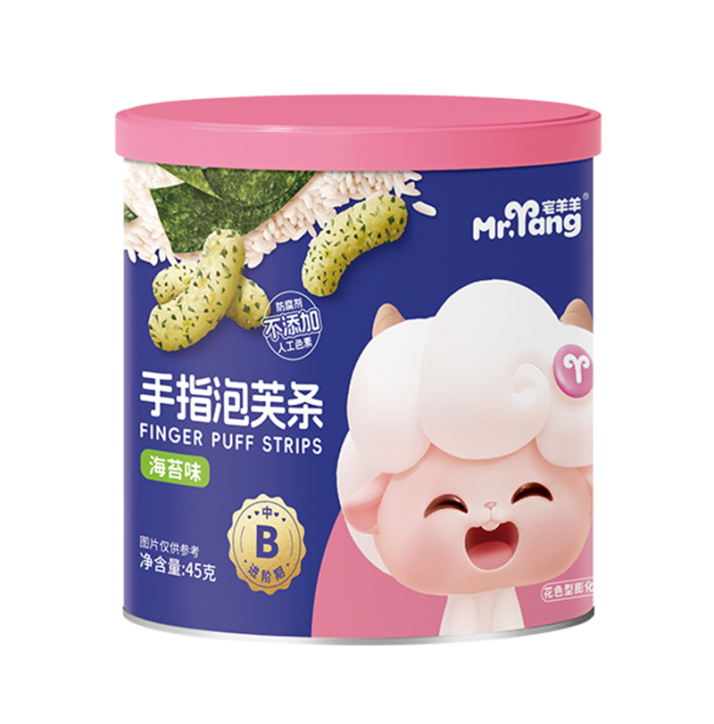 宅羊羊手指泡芙條海苔味