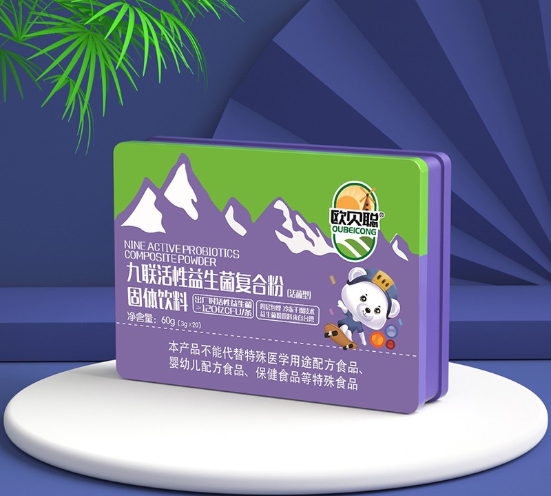 歐貝聰九聯(lián)活性益生菌復合粉