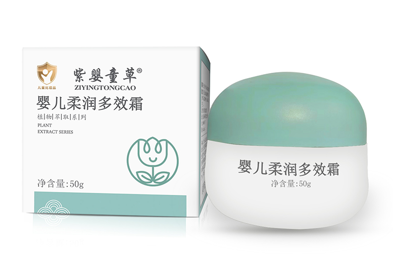 紫嬰童草嬰兒柔潤多效霜