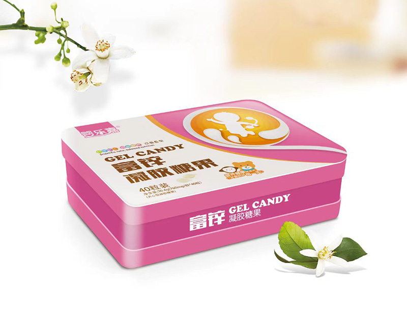嬰樂(lè)嘉富鋅凝膠糖果 鐵盒裝01