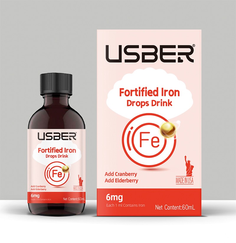 優(yōu)適貝強(qiáng)化鐵滴液飲品