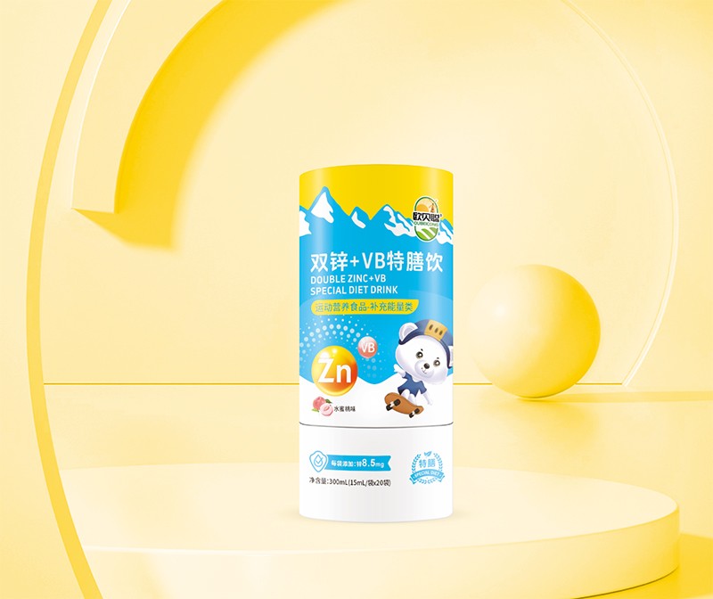 歐貝聰雙鋅+VB特膳飲