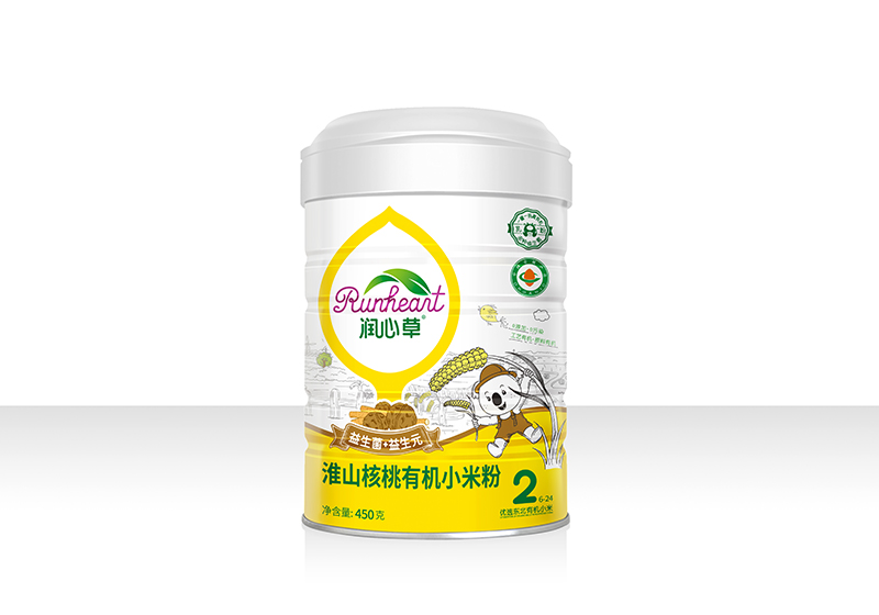 潤(rùn)心草淮山核桃有機(jī)小米粉450克.jpg 潤(rùn)心草淮山核桃有機(jī)小米粉450克.jpg