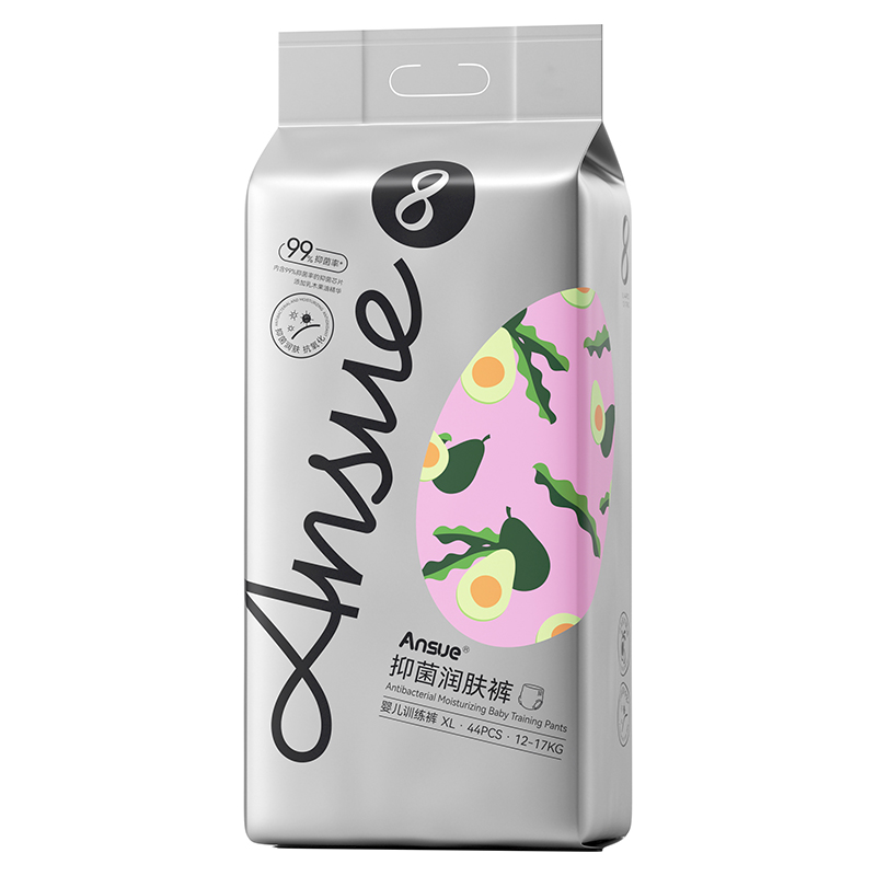 Ansue安秀抑菌潤膚嬰兒訓練褲XL
