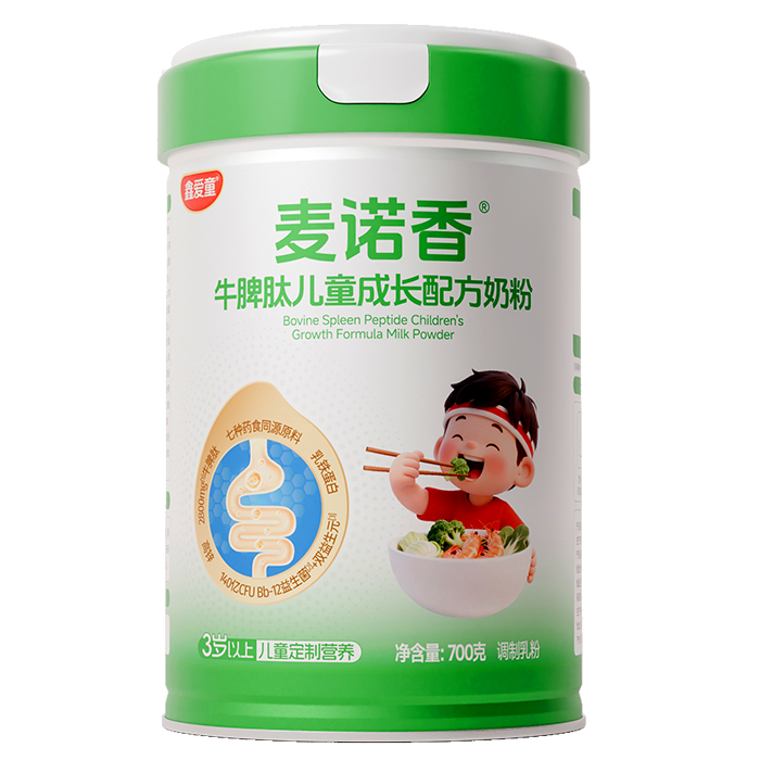 鑫愛(ài)童麥諾香牛脾肽兒童成長(zhǎng)配方奶粉