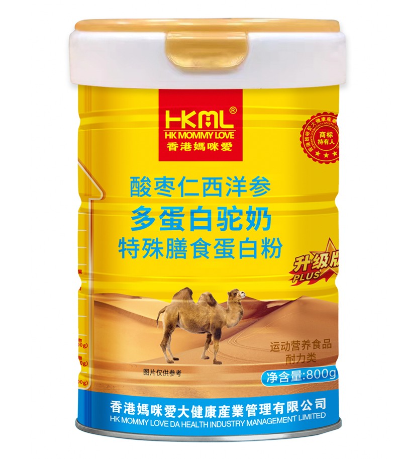 香港媽咪愛(ài)酸棗仁西洋參多蛋白駝奶特殊膳食蛋白粉