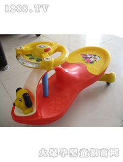 尼爾樂(lè)紅色兒童扭扭車(chē)