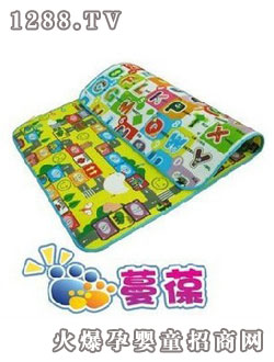 蔓葆嬰兒爬行墊 雙面加厚(大富翁+字母天地)