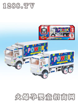 仁達(dá)音樂、閃燈搖擺貨柜車