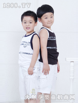 托尼艾米男童無袖夏裝中小號