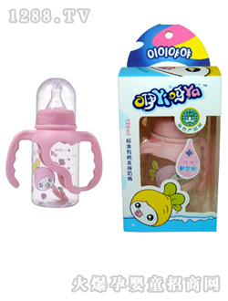 咿咿呀呀有柄直身奶瓶125ml