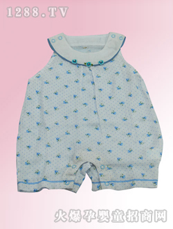 安嬰寶藍色嬰兒裝