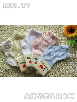 哆啦小貝鏤空透氣棉襪