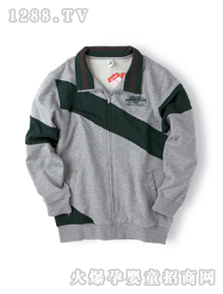 小豬班納灰色運動裝