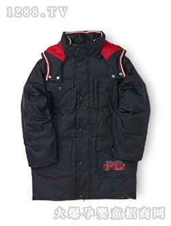 小豬班納深藍(lán)色冬裝