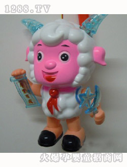 趣多多電動喜羊羊玩具