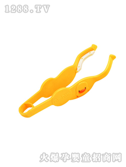 黃色小鴨高級奶瓶夾