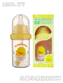 自動(dòng)吸管P.P奶瓶160ml