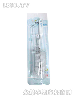 360度旋轉(zhuǎn)奶瓶刷