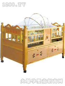 愛嬰寶嬰兒木床WFY917