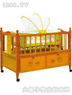 愛嬰寶嬰兒木床805