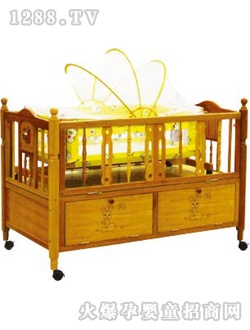 愛嬰寶嬰兒木床807