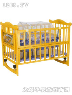 愛嬰寶嬰兒木床366