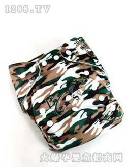 陽(yáng)光寶寶迷彩牛仔尿不濕