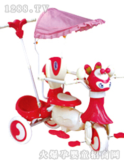 愛(ài)嬰寶兒童三輪車9028C