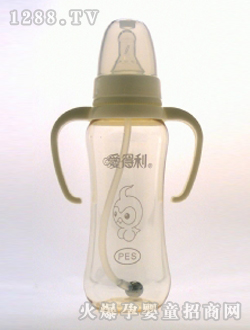 帶柄自動PES奶瓶240mL