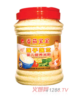 番茄寶寶蓮子蓮芯米粉550g