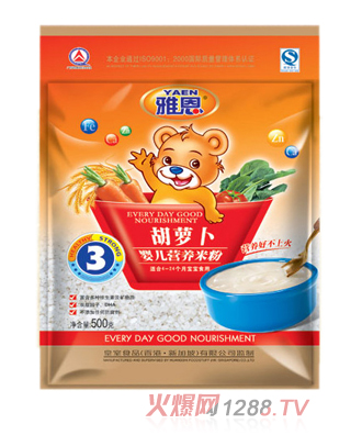 雅恩胡蘿卜yinge米粉400g