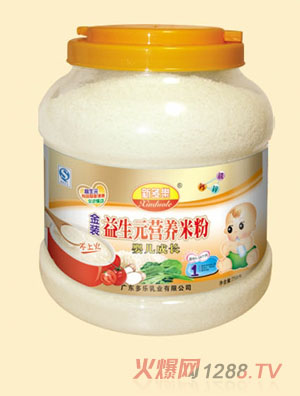 新多樂(lè)益生元營(yíng)養(yǎng)米粉1段