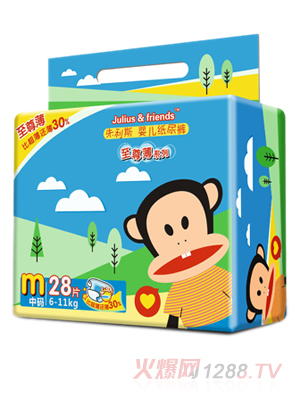 朱利斯至尊薄yinge紙尿褲M28片