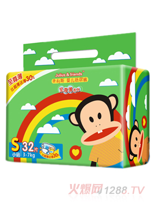 朱利斯至尊薄yinge紙尿褲S32片