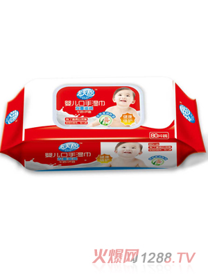 水當(dāng)當(dāng)嬰兒口手濕巾