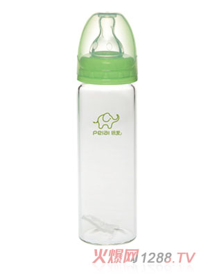 培愛標(biāo)準(zhǔn)口徑晶鉆玻璃奶瓶240ml