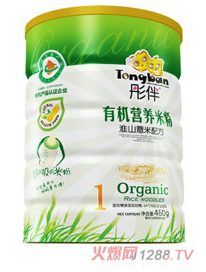 彤伴淮山薏米有機(jī)米粉鐵聽(tīng)裝1段