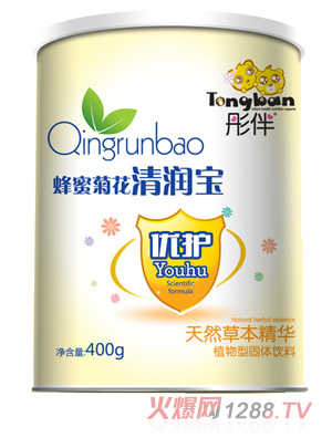 彤伴蜂蜜菊花清潤寶紙聽裝