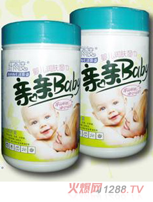 纖雨度嬰兒潤膚120片桶裝濕巾