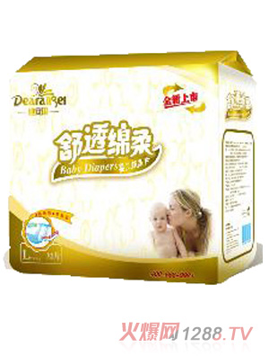 迪安琪舒適棉柔紙尿褲L