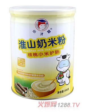 小才智核桃小米護暢淮山奶米粉