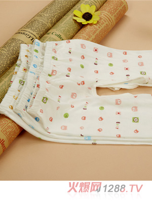 金色小魚(yú)麻塞爾纖維單面小魚(yú)開(kāi)檔褲