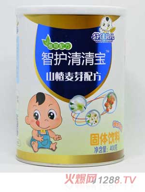 好佳貝兒山楂麥芽配方智護(hù)清清寶