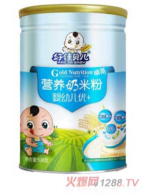 好佳貝兒嬰幼兒優(yōu)+營養(yǎng)奶米粉