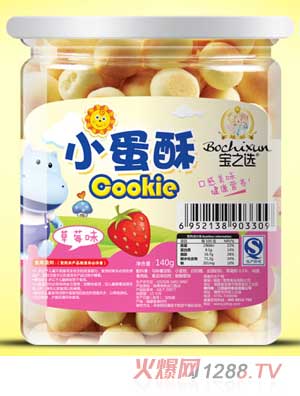 寶之選草莓味小蛋酥